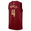 Cleveland Cavaliers Evan Mobley #4 22/23 Swingman Jersey Wine for men - Association Edition - uafactory