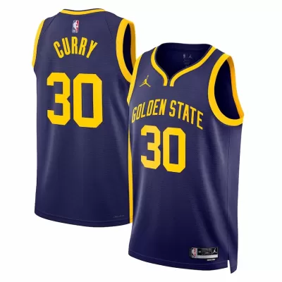 Stephen Curry #30 2022/23 Swingman Jersey Blue for men - Statement Edition - uafactory