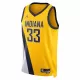 Indiana Pacers Myles Turner #33 2022/23 Swingman Jersey Yellow for men - Statement Edition - uafactory