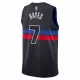 Detroit Pistons Killian Hayes #7 2022/23 Swingman Jersey Black for men - Statement Edition - uafactory