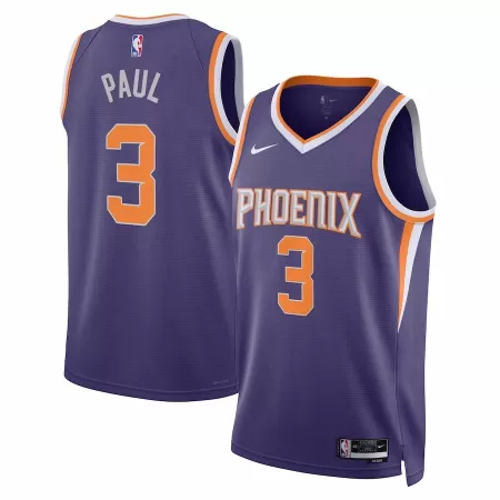 Phoenix Suns Chris Paul #3 22/23 Swingman Jersey Purple for men - Association Edition - uafactory