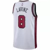 Chicago Bulls Zach LaVine #8 22/23 Swingman Jersey White for men - City Edition - uafactory