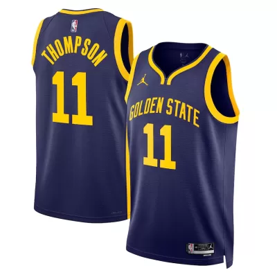 Men's Golden State Warriors Klay Thompson #11 Navy Retro Jersey 22/23 - Statement Edition - uafactory