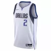 Dallas Mavericks Kyrie Irving #2 2022/23 Swingman Jersey White for men - Association Edition - uafactory