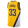 Indiana Pacers Myles Turner #33 2022/23 Swingman Jersey Yellow for men - Statement Edition - uafactory