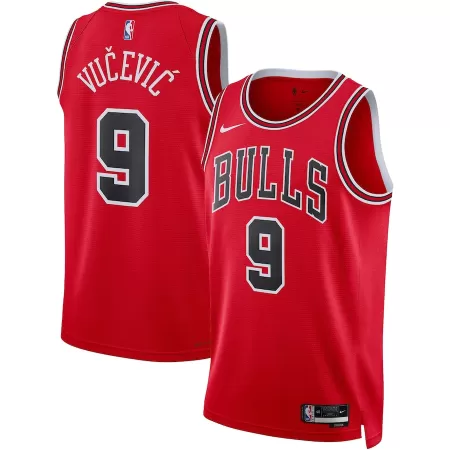 Chicago Bulls Nikola Vucevic #9 22/23 Swingman Jersey Red for men - Association Edition - uafactory