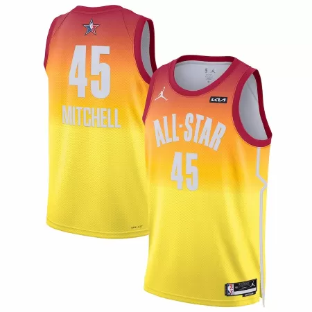 Cleveland Cavaliers Donovan Mitchell #45 All-Star Game 2022/23 Swingman Jersey Orange for men - uafactory