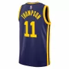 Men's Golden State Warriors Klay Thompson #11 Navy Retro Jersey 22/23 - Statement Edition - uafactory