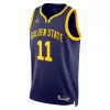 Men's Golden State Warriors Klay Thompson #11 Navy Retro Jersey 22/23 - Statement Edition - uafactory