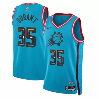 Phoenix Suns Kevin Durant #35 2022/23 Swingman Jersey Turquoise for men - City Edition - uafactory