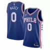 Philadelphia 76ers Tyrese Maxey #0 22/23 Swingman Jersey Royal for men - Association Edition - uafactory