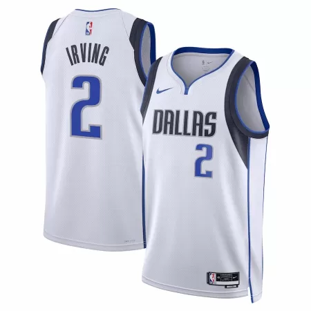Dallas Mavericks Kyrie Irving #2 2022/23 Swingman Jersey White for men - Association Edition - uafactory