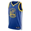 Men's Golden State Warriors Stephen Curry #30 Royal Retro Jersey 22/23 - Icon Edition - uafactory