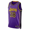 Los Angeles Lakers Rui Hachimura #28 2022/23 Swingman Jersey Purple for men - Statement Edition - uafactory