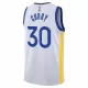 Men's Golden State Warriors Stephen Curry #30 White Retro Jersey 2022/23 - uafactory