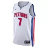 Detroit Pistons Killian Hayes #7 2022/23 Swingman Jersey White for men - Association Edition - uafactory