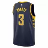 Indiana Pacers Chris Duarte #3 2022/23 Swingman Jersey Navy for men - Association Edition - uafactory