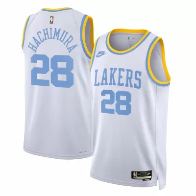 Los Angeles Lakers Rui Hachimura #28 2022/23 Swingman Jersey White for men - Classic Edition - uafactory