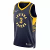 Indiana Pacers Chris Duarte #3 2022/23 Swingman Jersey Navy for men - Association Edition - uafactory