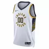 Indiana Pacers Bennedict Mathurin #00 2022/23 Swingman Jersey White for men - Association Edition - uafactory