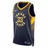 Indiana Pacers Myles Turner #33 2022/23 Swingman Jersey Navy for men - Association Edition - uafactory