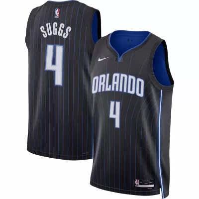 Orlando Magic Jalen Suggs #4 22/23 Swingman Jersey Black for men - Association Edition - uafactory