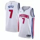 Detroit Pistons Killian Hayes #7 2022/23 Swingman Jersey White for men - Association Edition - uafactory