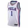 Philadelphia 76ers James Harden #1 22/23 Swingman Jersey White for men - Association Edition - uafactory