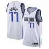 Dallas Mavericks Luka Doncic #77 2022/23 Swingman Jersey White for men - Association Edition - uafactory