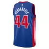 Detroit Pistons Bojan Bogdanovic #44 2022/23 Swingman Jersey Blue for men - Association Edition - uafactory