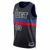 Detroit Pistons Jaden Ivey #23 2022/23 Swingman Jersey Black for men - Statement Edition - uafactory