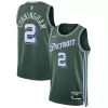 Detroit Pistons Cade Cunningham #2 2022/23 Swingman Jersey Green for men - City Edition - uafactory