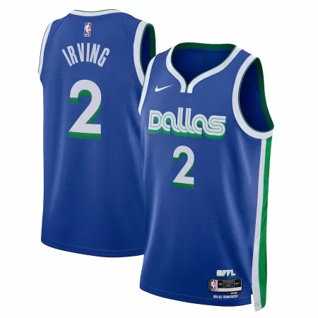 Dallas Mavericks Kyrie Irving #2 2022/23 Swingman Jersey Blue for men - City Edition - uafactory