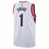 Portland Trail Blazers Anfernee Simons #1 22/23 Swingman Jersey White for men - Association Edition - uafactory