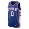 Philadelphia 76ers Tyrese Maxey #0 22/23 Swingman Jersey Royal for men - Association Edition - uafactory