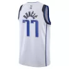 Dallas Mavericks Luka Doncic #77 2022/23 Swingman Jersey White for men - Association Edition - uafactory