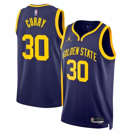 Men's Golden State Warriors Stephen Curry #30 Blue Retro Jersey 2022/23 - Statement Edition - uafactory