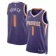 Phoenix Suns Devin Booker #1 22/23 Swingman Jersey Purple for men - Association Edition - uafactory