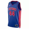 Detroit Pistons Bojan Bogdanovic #44 2022/23 Swingman Jersey Blue for men - Association Edition - uafactory