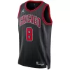 Chicago Bulls Zach LaVine #8 22/23 Swingman Jersey Black for men - Statement Edition - uafactory