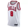 Chicago Bulls Zach LaVine #8 22/23 Swingman Jersey White for men - Association Edition - uafactory