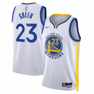 Men's Golden State Warriors Draymond Green #23 White Retro Jersey 22/23 - uafactory