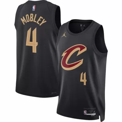 Cleveland Cavaliers Evan Mobley #4 22/23 Swingman Jersey Black for men - Statement Edition - uafactory