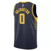 Indiana Pacers Tyrese Haliburton #0 2022/23 Swingman Jersey Navy for men - Association Edition - uafactory