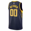 Indiana Pacers Bennedict Mathurin #00 2022/23 Swingman Jersey Navy for men - Association Edition - uafactory