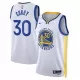 Men's Golden State Warriors Stephen Curry #30 White Retro Jersey 2022/23 - uafactory