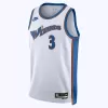 Washington Wizards Beal #3 2022/23 Swingman Jersey White for men - Classic Edition - uafactory