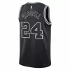 San Antonio Spurs Devin Vassell #24 2022/23 Swingman Jersey Black for men - Classic Edition - uafactory