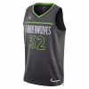 Minnesota Timberwolves Towns #32 2022/23 Swingman Jersey Gray for men - Statement Edition - uafactory