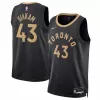 Toronto Raptors Pascal Siakam #43 2022/23 Swingman Jersey Black for men - City Edition - uafactory